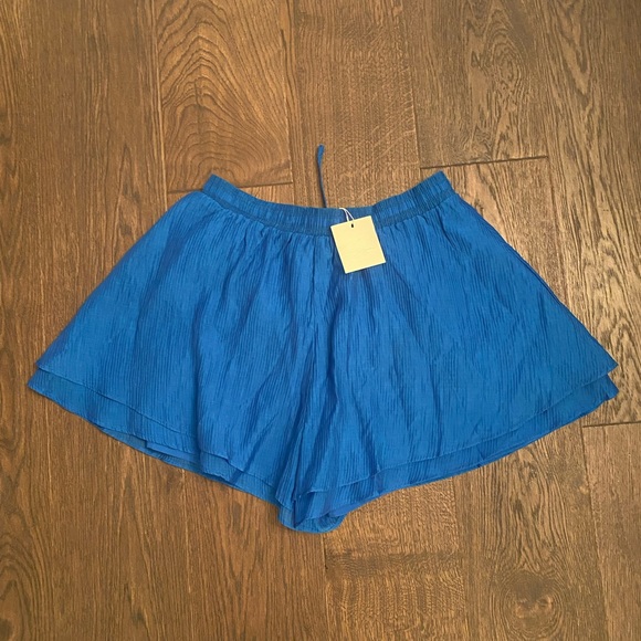 NWT- VICI blue drawstring shorts - Picture 8 of 8